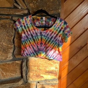 🌺3/$15 Beautiful Tie-Dye Crop Top